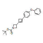 1-Boc-3-[3-(4-phenoxyphenyl)bicyclo[1.1.1]pentan-1-yl]azetidine