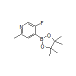 5-Fluoro-2-methylpyridine-4-boronic Acid Pinacol Ester
