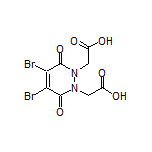 2,2’-(4,5-Dibromo-3,6-dioxopyridazine-1,2(3H,6H)-diyl)diacetic Acid