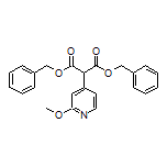Dibenzyl 2-(2-Methoxypyridin-4-yl)malonate