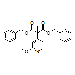 Dibenzyl 2-(2-Methoxypyridin-4-yl)-2-methylmalonate