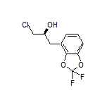 (S)-1-Chloro-3-(2,2-difluorobenzo[d][1,3]dioxol-4-yl)propan-2-ol