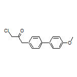 1-Chloro-3-(4’-methoxy-[1,1’-biphenyl]-4-yl)propan-2-one