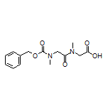 2-[2-[Cbz(methyl)amino]-N-methylacetamido]acetic Acid