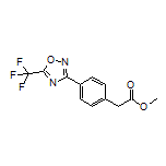 Methyl 2-[4-[5-(Trifluoromethyl)-1,2,4-oxadiazol-3-yl]phenyl]acetate