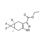 Ethyl (4aS,5aR)-5,5-Difluoro-5a-methyl-1,4,4a,5,5a,6-hexahydrocyclopropa[f]indazole-3-carboxylate