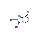 2,3-Dibromo-5,6-dihydro-7H-pyrrolo[1,2-a]imidazol-7-one