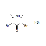3,5-Dibromo-2,2,6,6-tetramethylpiperidin-4-one Hydrobromide