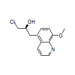 (S)-1-Chloro-3-(8-methoxyquinolin-5-yl)propan-2-ol