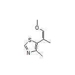 5-(1-Methoxyprop-1-en-2-yl)-4-methylthiazole