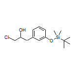 1-[3-[(tert-Butyldimethylsilyl)oxy]phenyl]-3-chloropropan-2-ol
