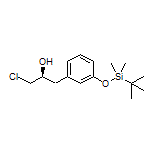 (S)-1-[3-[(tert-Butyldimethylsilyl)oxy]phenyl]-3-chloropropan-2-ol