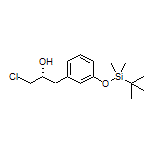(R)-1-[3-[(tert-Butyldimethylsilyl)oxy]phenyl]-3-chloropropan-2-ol