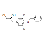 (S)-1-[4-(Benzyloxy)-3,5-dimethoxyphenyl]-3-chloropropan-2-ol