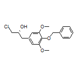 (R)-1-[4-(Benzyloxy)-3,5-dimethoxyphenyl]-3-chloropropan-2-ol