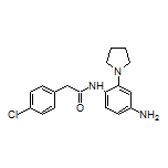 N-[4-Amino-2-(pyrrolidin-1-yl)phenyl]-2-(4-chlorophenyl)acetamide