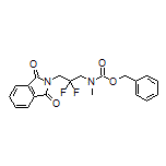 2-[3-[Cbz(methyl)amino]-2,2-difluoropropyl]isoindoline-1,3-dione
