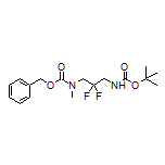 N1-Boc-N3-Cbz-2,2-difluoro-N3-methylpropane-1,3-diamine