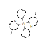 Bis(4-methylpyridin-2-yl)diphenylsilane