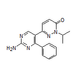 6-(2-Amino-4-phenylpyrimidin-5-yl)-2-isopropylpyridazin-3(2H)-one