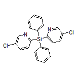 Bis(5-chloropyridin-2-yl)diphenylsilane