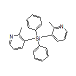 Bis(2-methylpyridin-3-yl)diphenylsilane