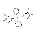 Bis(3-fluoro-4-methylphenyl)diphenylsilane