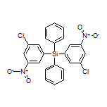 Bis(3-chloro-5-nitrophenyl)diphenylsilane