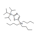 5-(Tributylstannyl)-2-(triisopropylsilyl)thiazole