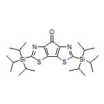 2,5-Bis(triisopropylsilyl)-7H-cyclopenta[1,2-d:4,3-d’]bis(thiazole)-7-one