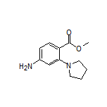 Methyl 4-Amino-2-(pyrrolidin-1-yl)benzoate