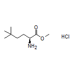 Methyl (S)-2-Amino-5,5-dimethylhexanoate Hydrochloride