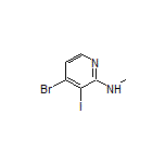 4-Bromo-3-iodo-N-methylpyridin-2-amine