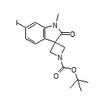 1-Boc-6’-iodo-1’-methylspiro[azetidine-3,3’-indolin]-2’-one