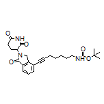 3-[4-[7-(Boc-amino)hept-1-yn-1-yl]-1-oxoisoindolin-2-yl]piperidine-2,6-dione