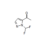 1-[1-(Difluoromethyl)-1H-pyrazol-5-yl]ethanone