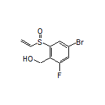 [4-Bromo-2-fluoro-6-(vinylsulfinyl)phenyl]methanol