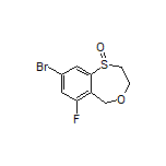 8-Bromo-6-fluoro-2,3-dihydro-5H-benzo[e][1,4]oxathiepine 1-Oxide