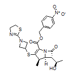 4-Nitrobenzyl (4R,5S,6S)-3-[[1-(4,5-dihydrothiazol-2-yl)azetidin-3-yl]thio]-6-[(R)-1-hydroxyethyl]-4-methyl-7-oxo-1-azabicyclo[3.2.0]hept-2-ene-2-carboxylate