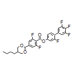 2,3’,4’,5’-Tetrafluoro-[1,1’-biphenyl]-4-yl 4-(5-Butyl-1,3-dioxan-2-yl)-2,6-difluorobenzoate