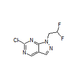6-Chloro-1-(2,2-difluoroethyl)-1H-pyrazolo[3,4-d]pyrimidine
