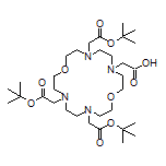 2-[7,13,16-Tris[2-(tert-butoxy)-2-oxoethyl]-1,10-dioxa-4,7,13,16-tetraazacyclooctadecan-4-yl]acetic Acid