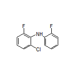 2-Chloro-6-fluoro-N-(2-fluorophenyl)aniline