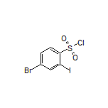 4-Bromo-2-iodo-1-benzenesulfonyl Chloride
