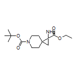 Ethyl 1-Amino-6-Boc-6-azaspiro[2.5]octane-1-carboxylate