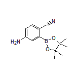 (5-Amino-2-cyanophenyl)boronic Acid Pinacol Ester