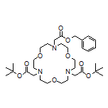 Di-tert-butyl 2,2’-[16-[2-(Benzyloxy)-2-oxoethyl]-1,7,13-trioxa-4,10,16-triazacyclooctadecane-4,10-diyl]diacetate