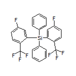 Bis[5-fluoro-2-(trifluoromethyl)phenyl]diphenylsilane