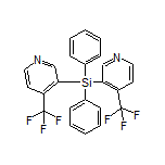 Diphenylbis[4-(trifluoromethyl)pyridin-3-yl]silane