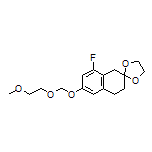 8’-Fluoro-6’-[(2-methoxyethoxy)methoxy]-3’,4’-dihydro-1’H-spiro[[1,3]dioxolane-2,2’-naphthalene]